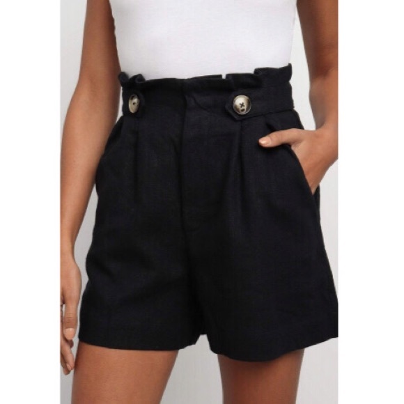 Frilled High Waist Shorts - Picture 2 of 5